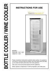 BOTTLE COOLER / WINE COOLER - Gastroversum