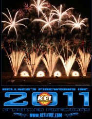 2011 Consumer catalog pdf here. - Kellner's Fireworks