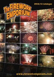 our 2012/13 brochure! - Firework Emporium