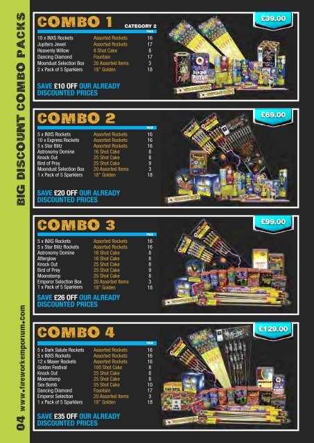 our 2012/13 brochure! - Firework Emporium