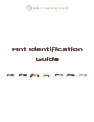TopChoice Insecticide Reference Guide - Backed by Bayer
