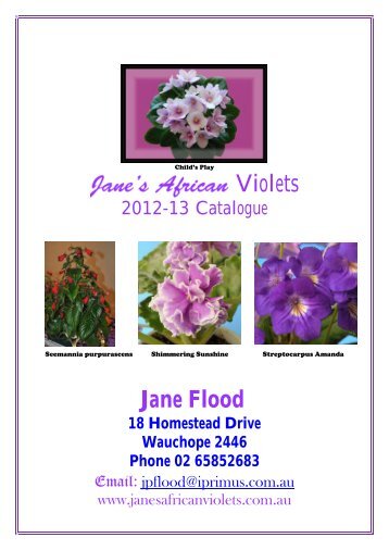 Download - Jane's African Violets