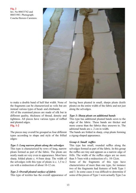 Report on the Textiles from Burgos Cathedral - Middelalder Centret