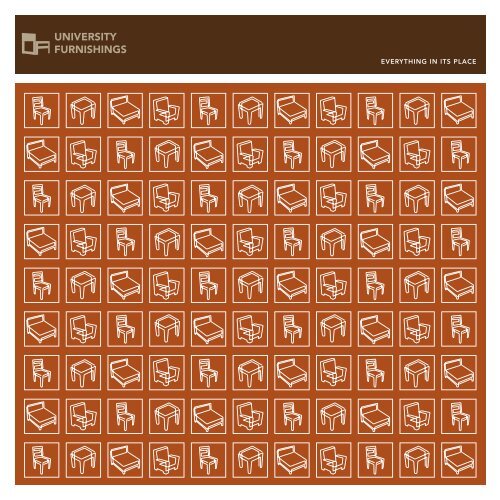 brochure University Furnishings