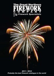 2011 / 2012 - Great Northern Fireworks