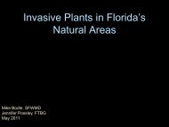 Invasive Plants in Florida's Natural Areas