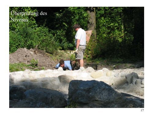 Wasserspielplatz Sindelsdorf Bauliche Entwicklung