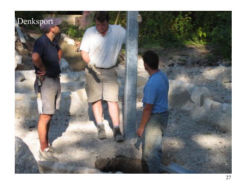 Wasserspielplatz Sindelsdorf Bauliche Entwicklung