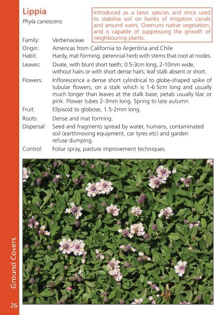 “Garden Escapes” education booklet - Sydney Weeds Committees