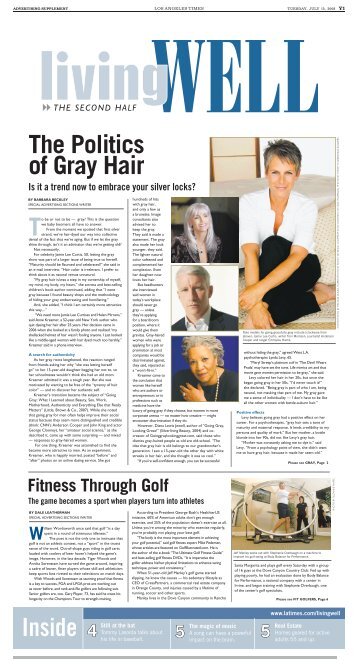 The Politics of Gray Hair - Los Angeles Times