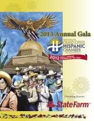 Greater QC Hispanic Chamber Annual Gala Program
