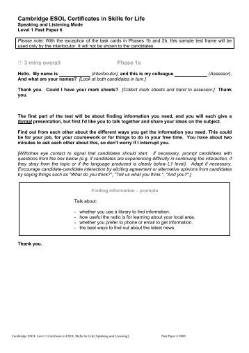 Essay on listening and speaking skills