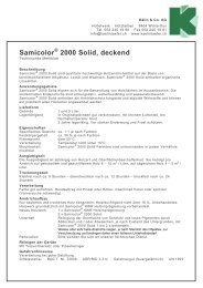 Samicolor 2000 Solid, deckend