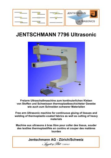 JENTSCHMANN 7796 Ultrasonic - Jentschmann AG