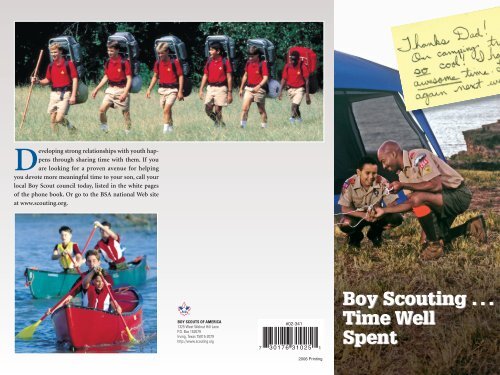 Boy Scouting . . . Time Well Spent - Boy Scouts of America