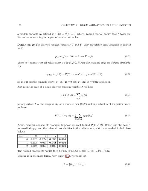 From Algorithms to Z-Scores - matloff - University of California, Davis