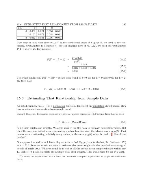 From Algorithms to Z-Scores - matloff - University of California, Davis