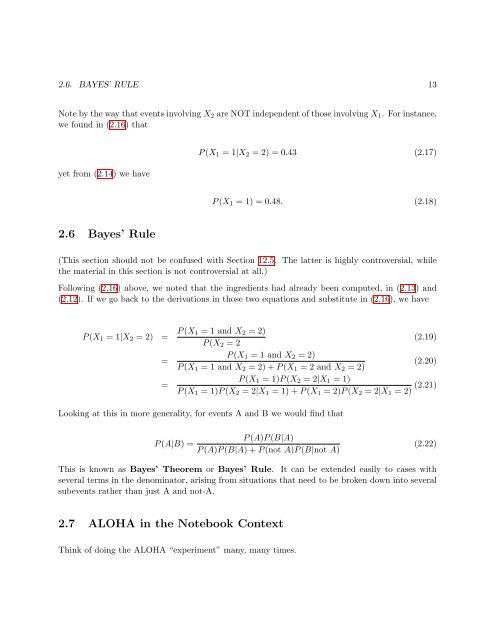 From Algorithms to Z-Scores - matloff - University of California, Davis