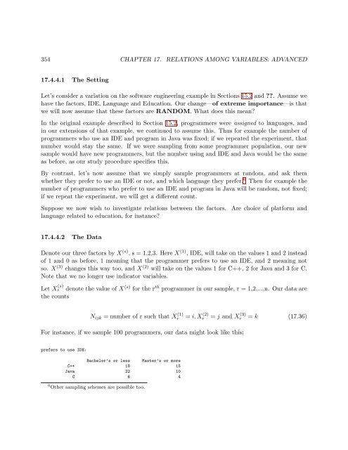 From Algorithms to Z-Scores - matloff - University of California, Davis