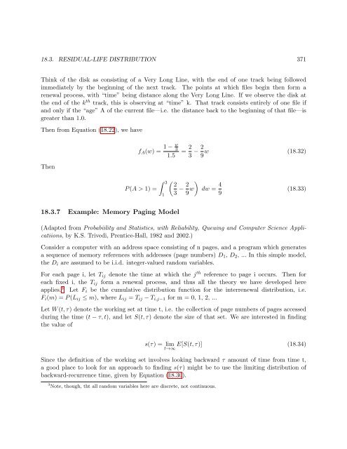 From Algorithms to Z-Scores - matloff - University of California, Davis