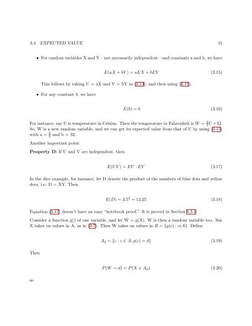 From Algorithms to Z-Scores - matloff - University of California, Davis