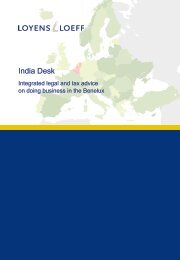 India Desk - Loyens Loeff