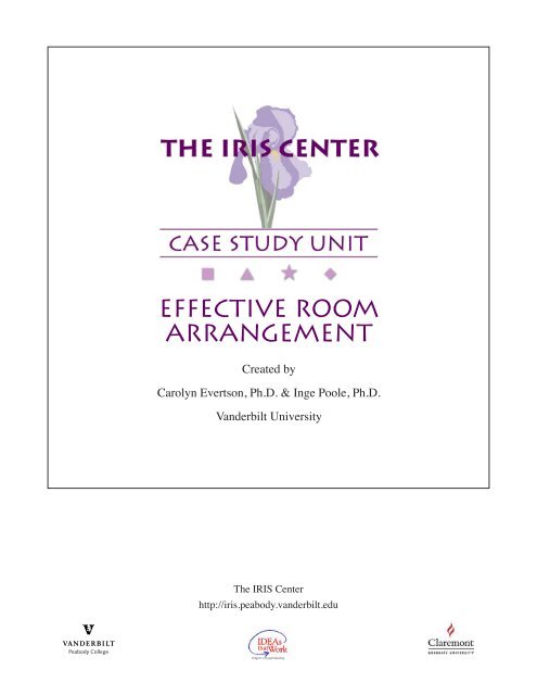 Effective Room Arrangement - The IRIS Center - Vanderbilt University