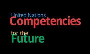 Competencies - UNEP