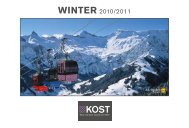 WINTER 2010/2011 - Kost Sport