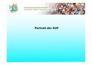 Portrait der KUF - Sekundarschule Rheinfelden