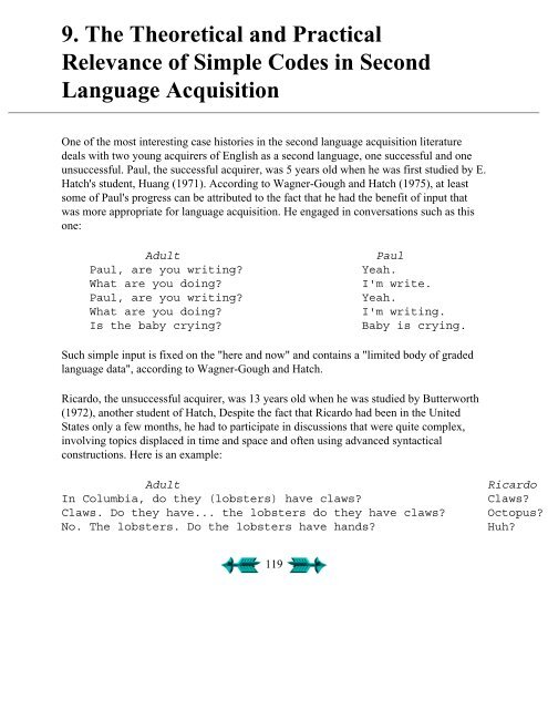 Second Language Acquisition and Second ... - Stephen Krashen