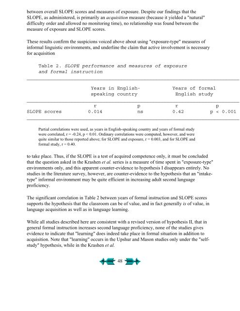 Second Language Acquisition and Second ... - Stephen Krashen