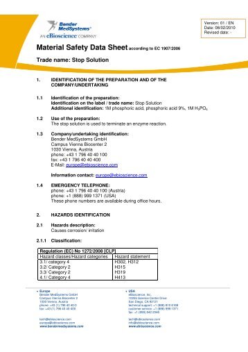 Stop Solution - eBioscience