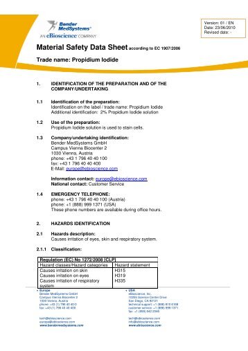 Propidium Iodide (English) - eBioscience