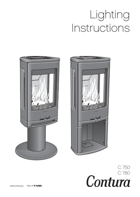 Lighting Instructions - Contura stoves