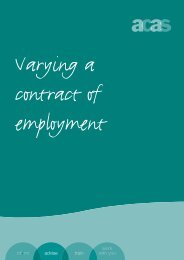 Varying a contract of employment - Acas