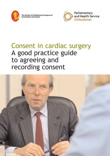 Consent in cardiac surgery: a good practice guide to agreeing and ...