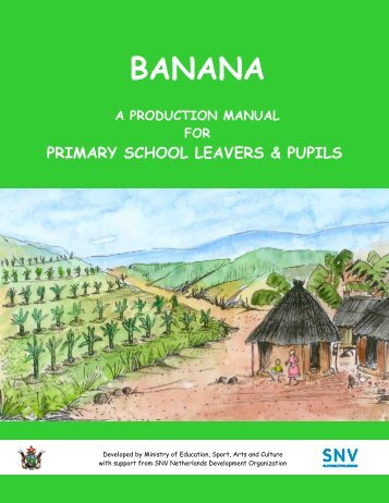 Banana Production Manual Primary School 120710 - SNV World