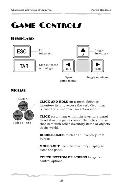 Download the game handbook - Lassie Adventure Studio