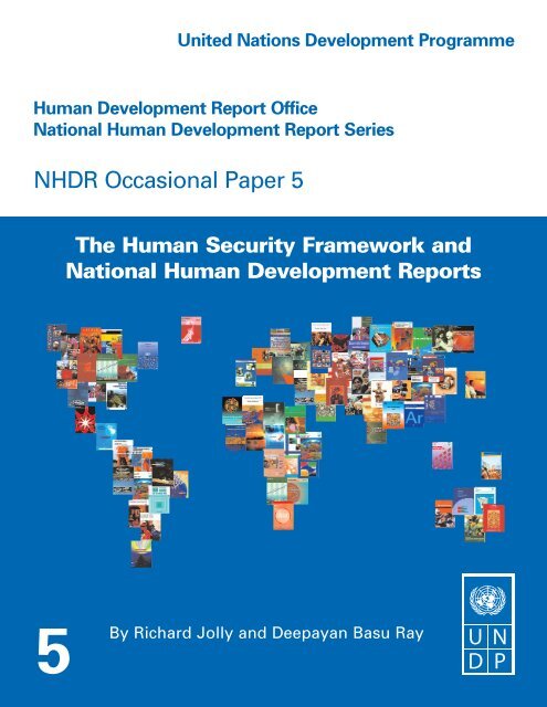 NHDR Occasional Paper 5 - Human Development Reports - United ...