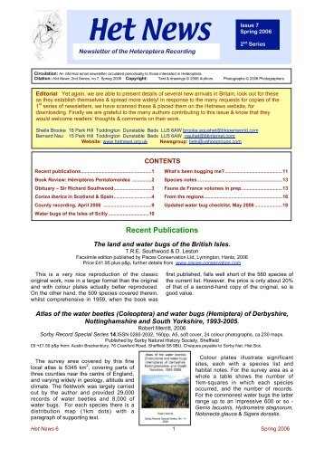 Issue 7 Spring 2006 853Kb.pdf - Het News - Hetnews.Org.Uk