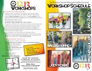Workshop Brochure - Southern Arizona Watercolor Guild