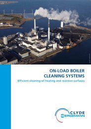 On-load Boiler Cleaning Systems - Clyde Bergemann Power Group