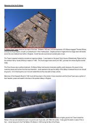 St Albans Clock Tower stands at the heart of the ... - Ver Valley Society