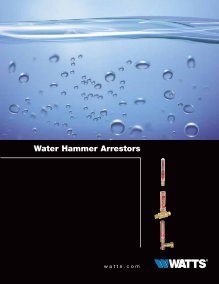 Watts Water Hammer Arrestor 1 2 In Npt 150 Psi Pipe Fittings Amazon Com