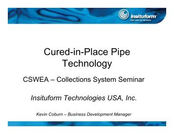 Coburn CSWEA DeKalb CIPP Presentation - Central States Water ...