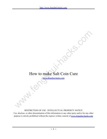 How to make Salt Coin Cure.pdf - FengShui-Hacks