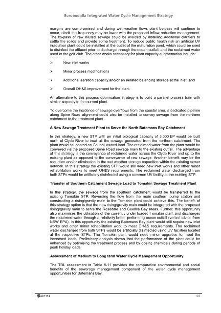 Eurobodalla Integrated Water Cycle Management Strategy