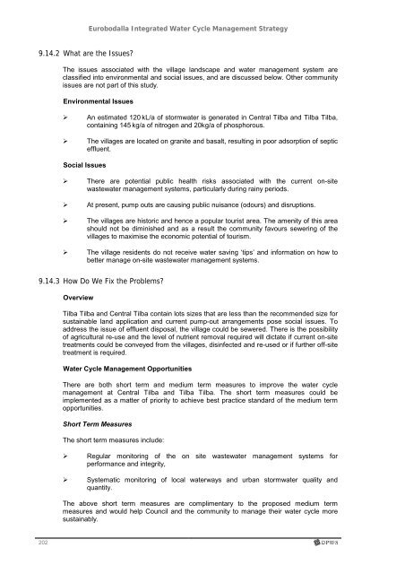 Eurobodalla Integrated Water Cycle Management Strategy