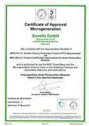 MCS-Certificate - Sovello